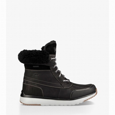 Botas UGG Eliasson Homem Pretas | PT-GVBMH